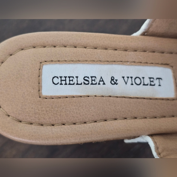 🤩Host Pick❤️NWT Chelsea & Violet Snake Leather 70s Inspired ClogWomen's Sz 6 - Picture 7 of 14